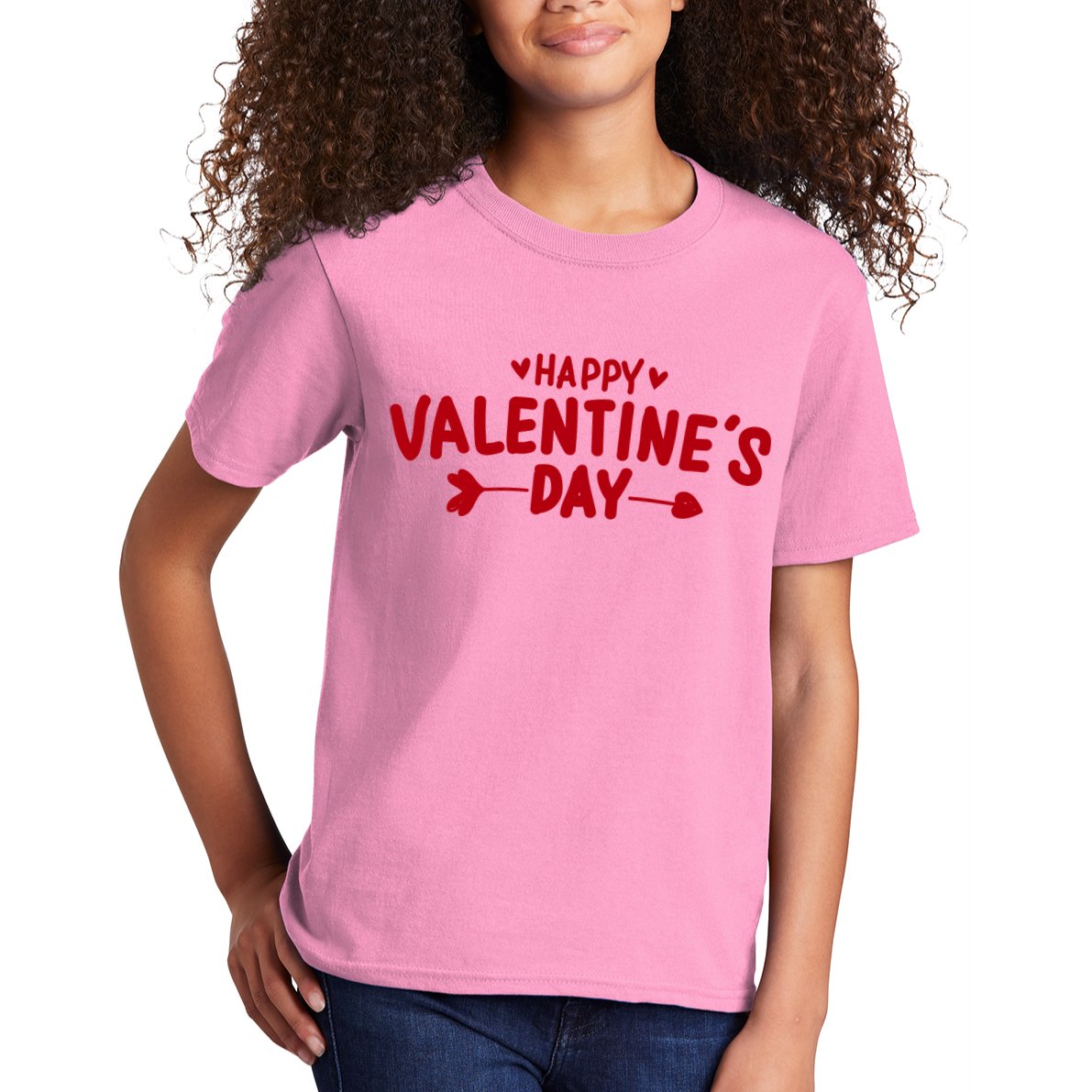 Happy Valentines Day Cute Holiday Gift Kids T-Shirt
