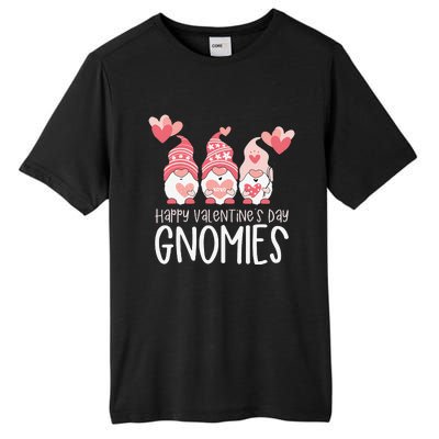 HAPPY VALENTINES DAY GNOMIES Gnome Lover Gift Three Gnomes Tall Fusion ChromaSoft Performance T-Shirt