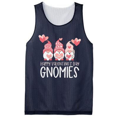 HAPPY VALENTINES DAY GNOMIES Gnome Lover Gift Three Gnomes Mesh Reversible Basketball Jersey Tank