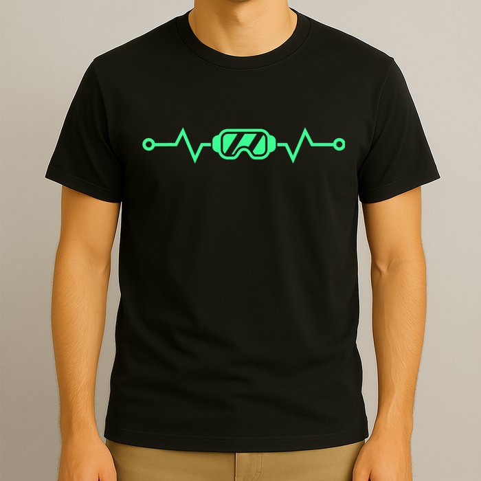 Heartbeat VR Developer & Gamer Virtual Reality T-Shirt