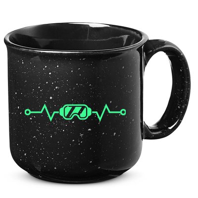 Heartbeat VR Developer & Gamer Virtual Reality 15oz Campfire Ceramic Mug
