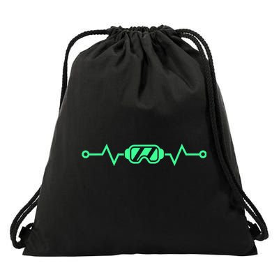 Heartbeat VR Developer & Gamer Virtual Reality Drawstring Bag