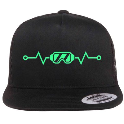 Heartbeat VR Developer & Gamer Virtual Reality Flatbill Hat