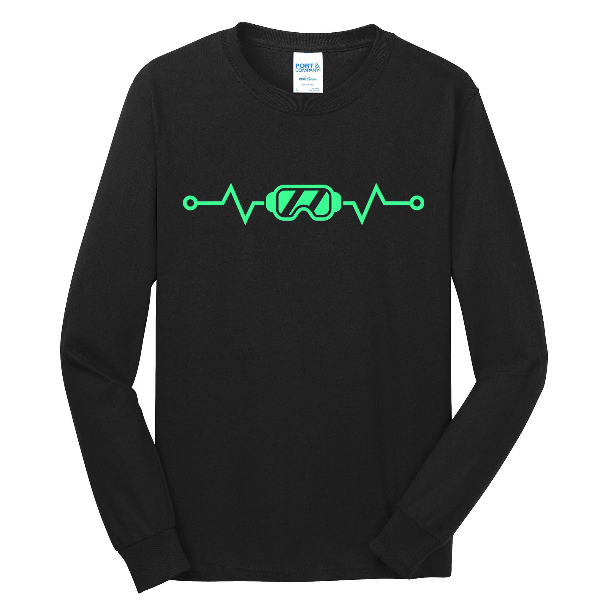 Heartbeat VR Developer & Gamer Virtual Reality Tall Long Sleeve T-Shirt