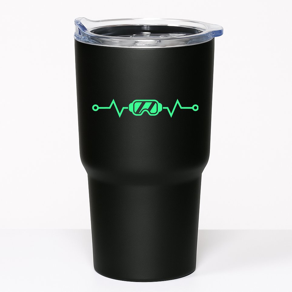 Heartbeat VR Developer & Gamer Virtual Reality Tumbler