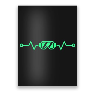 Heartbeat VR Developer & Gamer Virtual Reality Poster