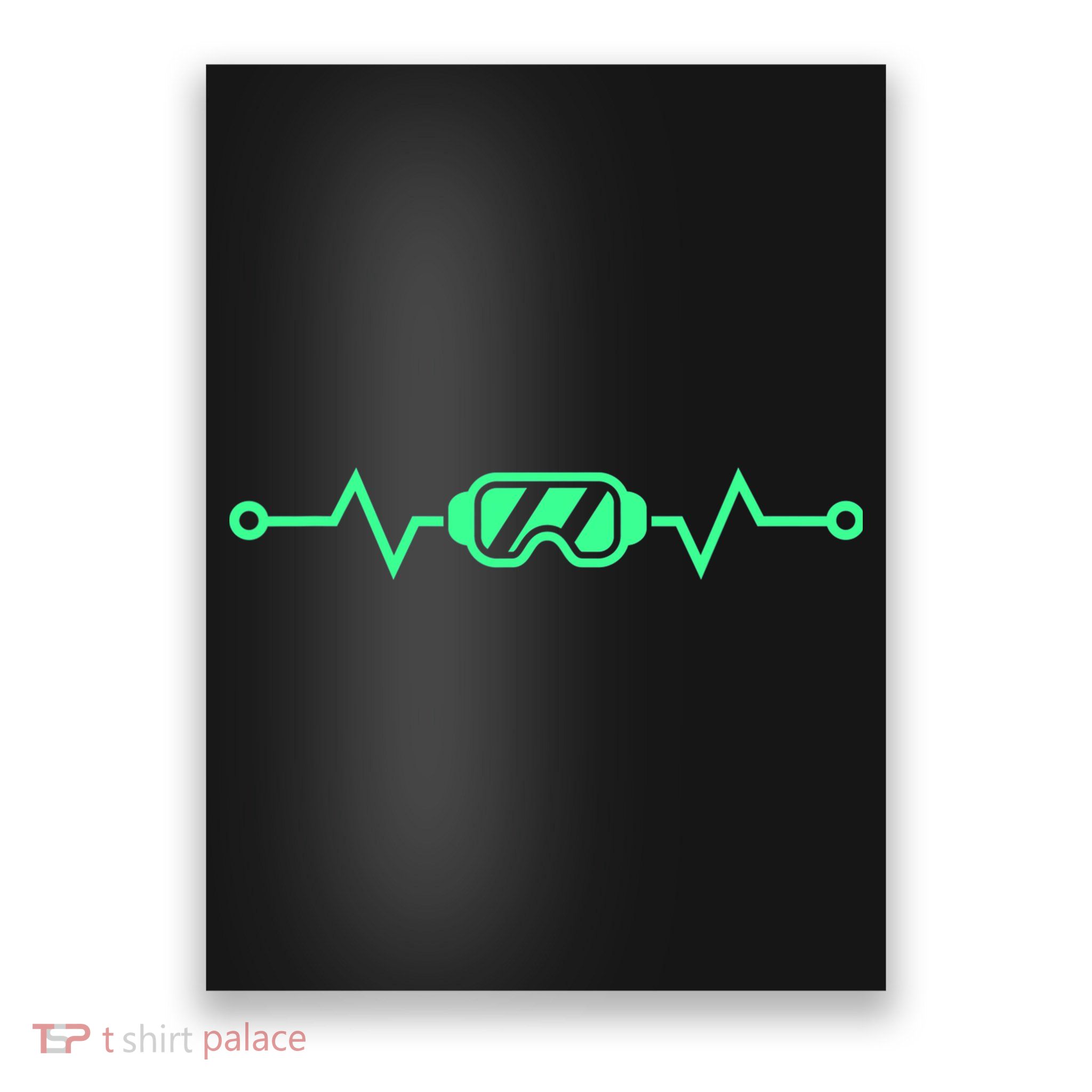 Heartbeat VR Developer & Gamer Virtual Reality Poster