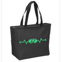 Heartbeat VR Developer & Gamer Virtual Reality Zip Tote Bag