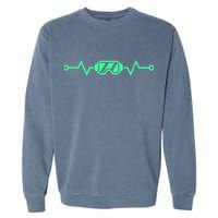 Heartbeat VR Developer & Gamer Virtual Reality Garment-Dyed Sweatshirt