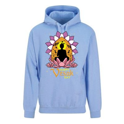 Happy Vesak Day Buddha Jayanti Buddha Purnima And Buddha Day Gift Unisex Surf Hoodie