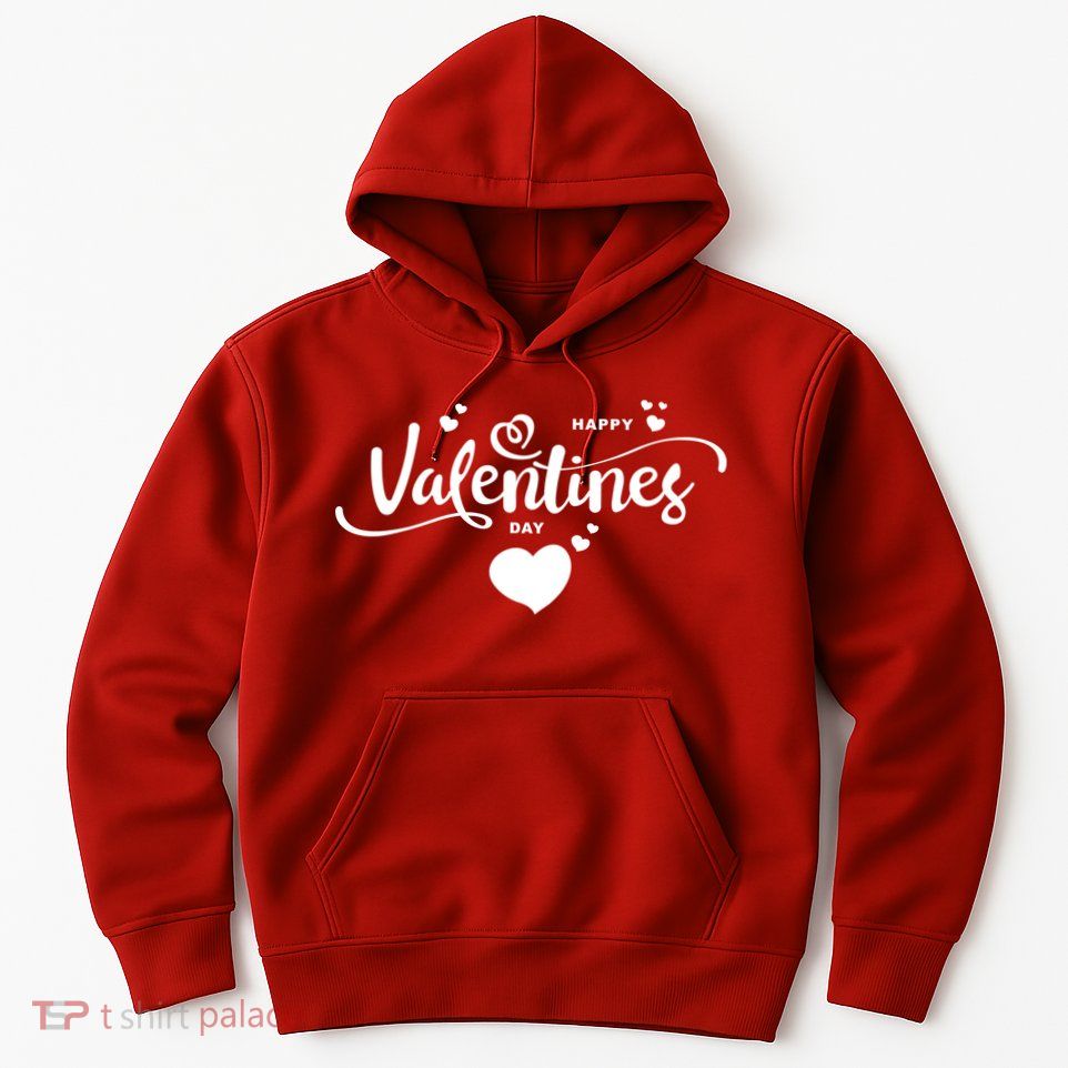 Happy Valentines Day Cute Romantic Hoodie