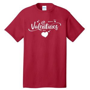 Happy Valentines Day Cute Romantic Tall T-Shirt