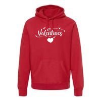 Happy Valentines Day Cute Romantic Premium Hoodie