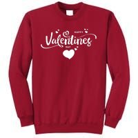 Happy Valentines Day Cute Romantic Tall Sweatshirt