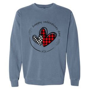 Happy Valentines Day Valentine's Day Gifts For Couples Garment-Dyed Sweatshirt