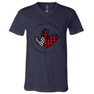 Happy Valentines Day Valentine's Day Gifts For Couples V-Neck T-Shirt