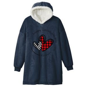 Happy Valentines Day Valentine's Day Gifts For Couples Hooded Wearable Blanket