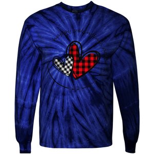 Happy Valentines Day Valentine's Day Gifts For Couples Tie-Dye Long Sleeve Shirt