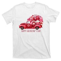 Happy Valentines Day Gnome Vintage Truck T-Shirt