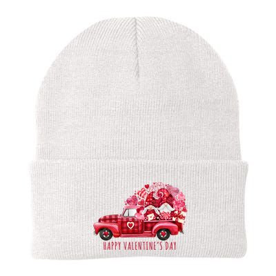 Happy Valentines Day Gnome Vintage Truck Beanie