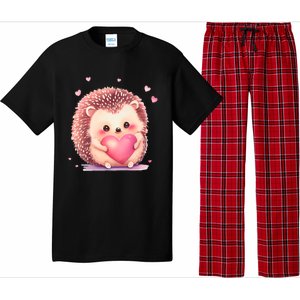 Hedgehog Valentine's Day Gift Pajama Set