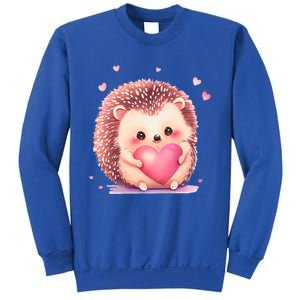 Hedgehog Valentine's Day Gift Sweatshirt