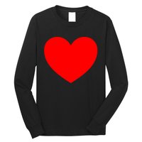 Heart Valentines Day Graphic Novelty Love Heart Long Sleeve Shirt