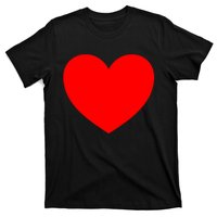 Heart Valentines Day Graphic Novelty Love Heart T-Shirt