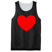 Heart Valentines Day Graphic Novelty Love Heart Mesh Reversible Basketball Jersey Tank