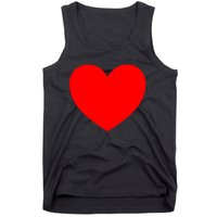 Heart Valentines Day Graphic Novelty Love Heart Tank Top