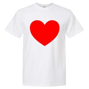 Heart Valentines Day Graphic Novelty Love Heart Garment-Dyed Heavyweight T-Shirt