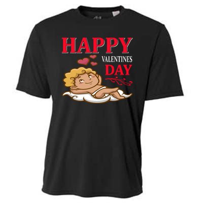 Happy Valentines Day Cooling Performance Crew T-Shirt