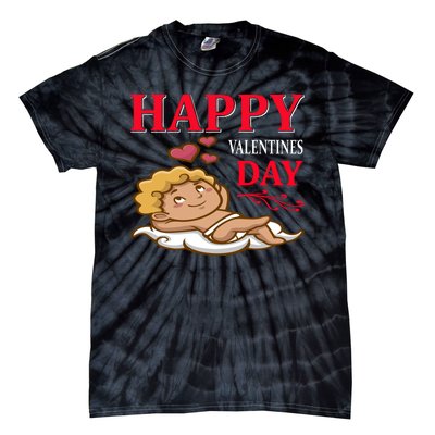 Happy Valentines Day Tie-Dye T-Shirt