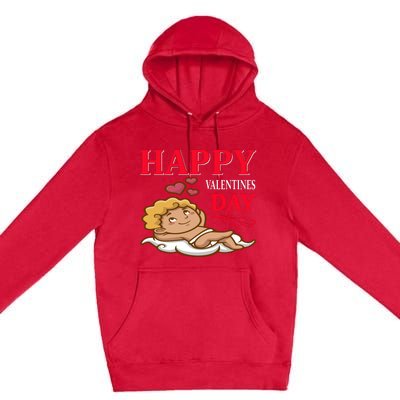 Happy Valentines Day Premium Pullover Hoodie