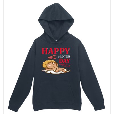 Happy Valentines Day Urban Pullover Hoodie