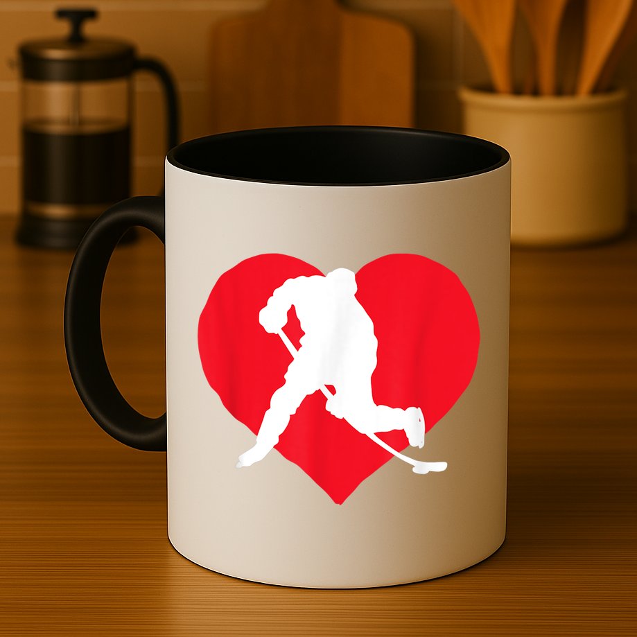 Hockey Valentine Day Funny Gift For Hockey Lover Gifts Mug