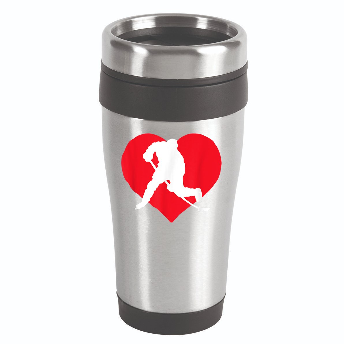 Hockey Valentine Day Funny Gift For Hockey Lover Gifts 16oz Travel Tumbler