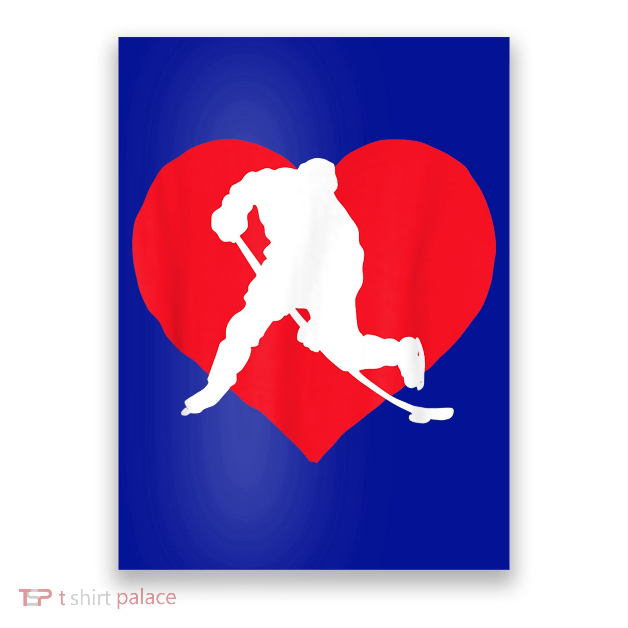 Hockey Valentine Day Funny Gift For Hockey Lover Gifts Poster
