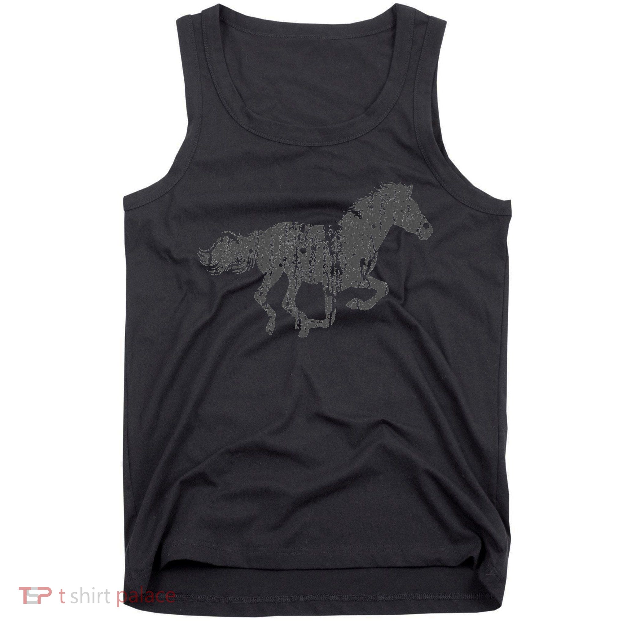 Horse Vintage Design Horse Print Tank Top