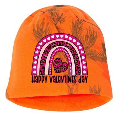 Happy Valentines Day Leopard Valentine Gift Kati - Camo Knit Beanie