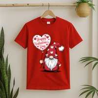 Happy ValentineS Day Cute Gnome T-Shirt