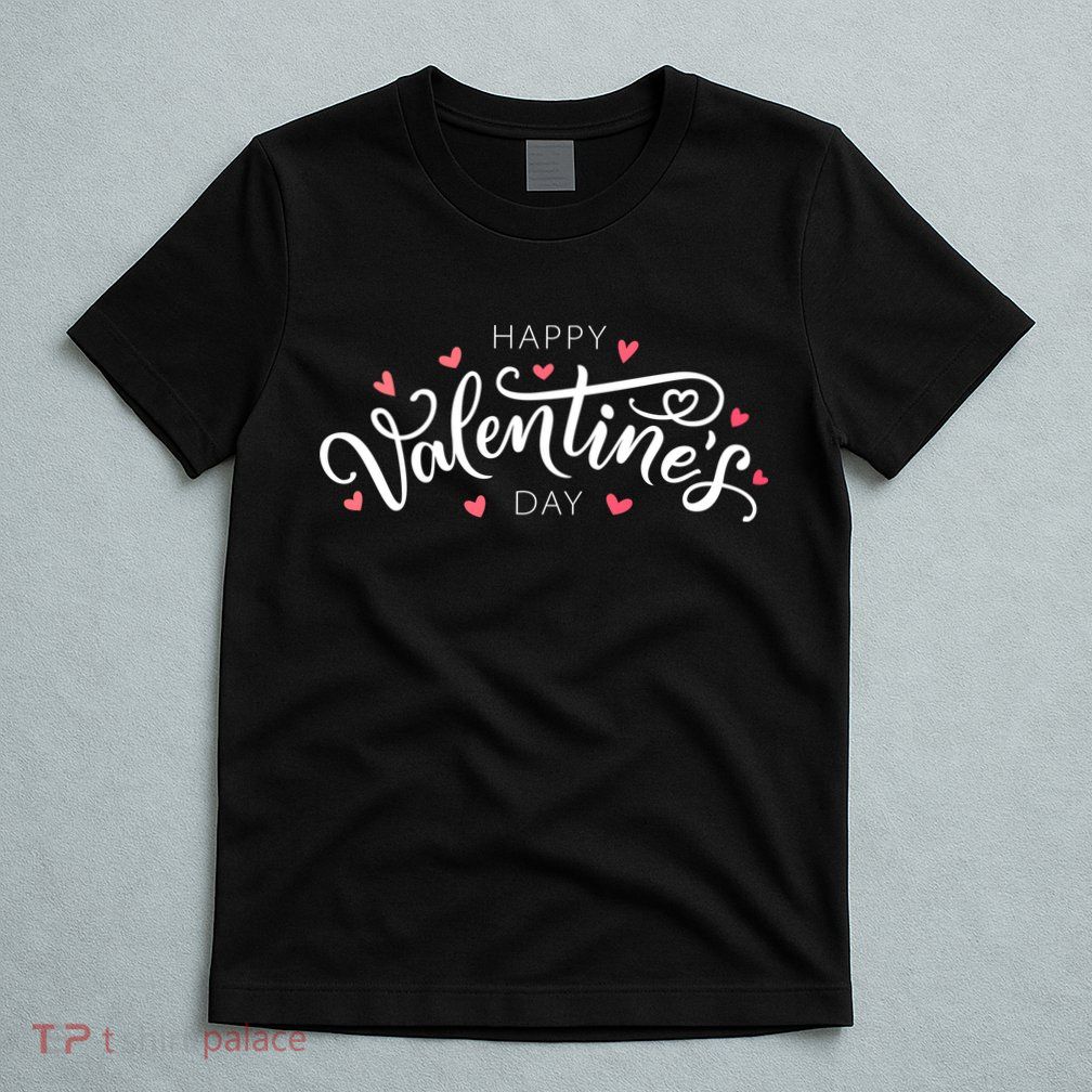 Happy Valentines Day Logo T-Shirt