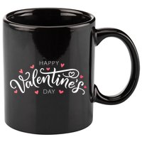 Happy Valentines Day Logo 11oz C Handle Ceramic Mug
