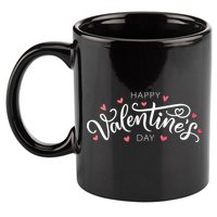 Happy Valentines Day Logo 11oz C Handle Ceramic Mug