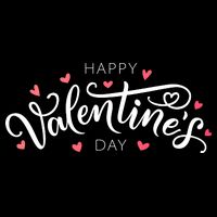 Happy Valentines Day Logo Ladies Essential Flowy Tank