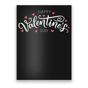 Happy Valentines Day Logo Poster