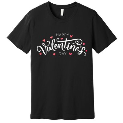 Happy Valentines Day Logo Premium T-Shirt