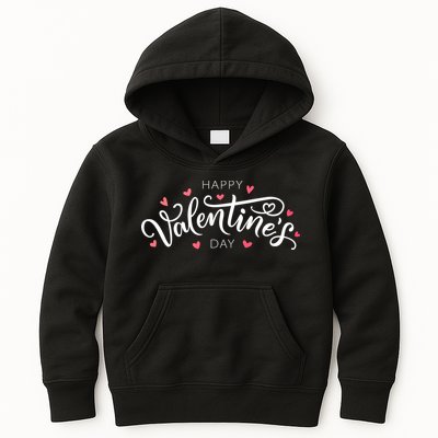 Happy Valentines Day Logo Kids Hoodie