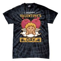 Happy Valentine's Day Tie-Dye T-Shirt