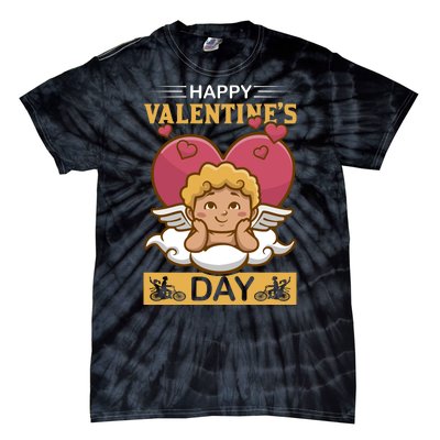 Happy Valentine's Day Tie-Dye T-Shirt